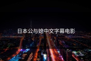 日本公与媳中文字幕电影