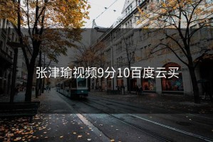 张津瑜视频9分10百度云买