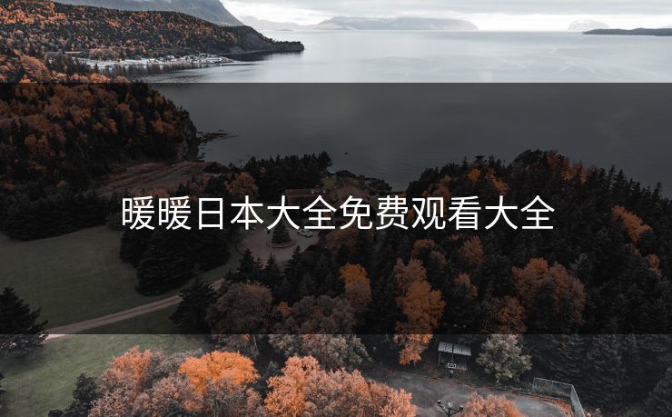 暖暖日本大全免费观看大全
